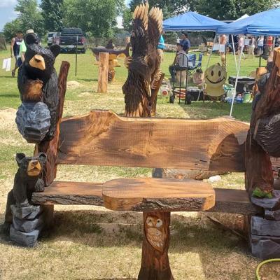 John Wesley Chainsaw Carvings
